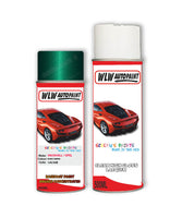 vauxhall meriva robo green aerosol spray car paint clear lacquer 1ju 30bBody repair basecoat dent colour