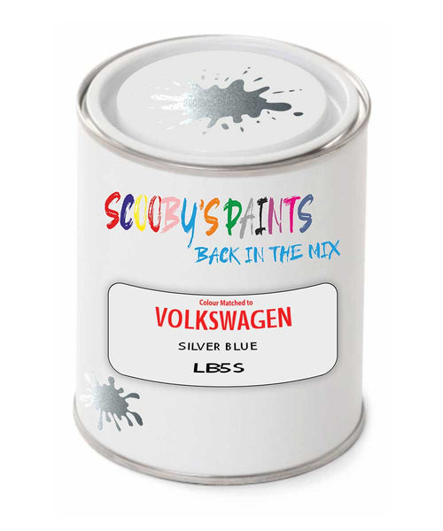 spray gun 2 pack paint Volkswagen Silver Blue Code: Lb5S