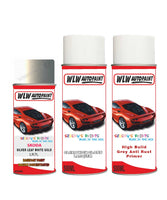 skoda citigo silver leaf white gold aerosol spray car paint clear lacquer lr7l With primer anti rust undercoat protection