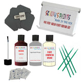 Paint For SKODA SUMMER RED Code: LC3Q Touch Up Paint Detailing Scratch Repair Kit