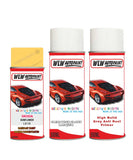 skoda citigo sunflower aerosol spray car paint clear lacquer lb1b With primer anti rust undercoat protection
