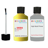 skoda touch up paint with anti rust primer SUPERB DRAGON SKIN scratch Repair Paint Code LF1Y