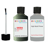 skoda touch up paint with anti rust primer KAROQ EMERALD GREEN scratch Repair Paint Code LG6Y