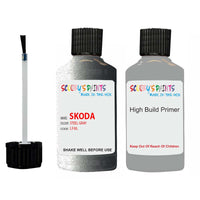 skoda touch up paint with anti rust primer YETI STEEL GRAY scratch Repair Paint Code LF8L