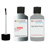 skoda touch up paint with anti rust primer FABIA STONE GREY scratch Repair Paint Code LF7U