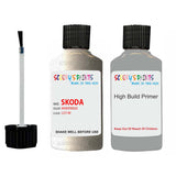 skoda touch up paint with anti rust primer OCTAVIA WHEATBEIGE scratch Repair Paint Code LD1W