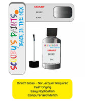 Paint For Smart City Coupe Bay Grey Code Eac Touch Up Scratch Stone Chip Repair