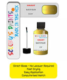 Paint For Smart Fortwo Black To Yellow Code Edf Touch Up Scratch Stone Chip Repair