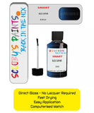 Paint For Smart Smart Bleu Saphir Code Ek0 Touch Up Scratch Stone Chip Repair