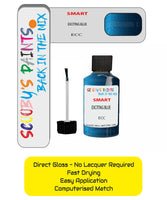 Paint For Smart Fortwo Exciting Blue Code Ecc Touch Up Scratch Stone Chip Repair