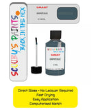 Paint For Smart Smart Graphite Blue Code C90L Touch Up Scratch Stone Chip Repair