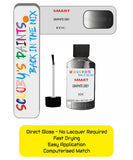 Paint For Smart Fortwo Graphite Grey Code 7662 Touch Up Scratch Stone Chip Repair