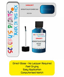 Paint For Smart Smart Midnight/Galaxy/Numeric Blue Code Edd Touch Up Scratch Stone Chip Repair
