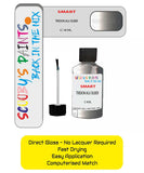 Paint For Smart Roadster Tridion Alu Silber Code C49L Touch Up Scratch Stone Chip Repair