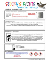 Paint For Smart Smart Tridion Silver Brilliant Code Eb2 Touch Up Scratch Stone Chip Repair