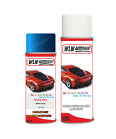 Basecoat refinish lacquer Paint For Volvo R-Series Sonic Blue Colour Code 470