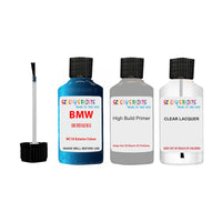 lacquer clear coat bmw 6 Series Sonic Speed Blue Code Wc1A Touch Up Paint