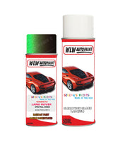 land rover range rover spectral green aerosol spray car paint can with clear lacquer 663 hzu 814Body repair basecoat dent colour