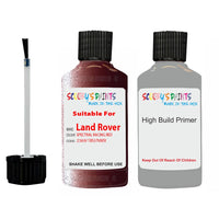 land rover range rover spectral racing red code 2369 1bu nmx touch up paint With anti rust primer undercoat
