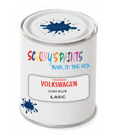 spray gun 2 pack paint Volkswagen Surf Blue Code: La5C