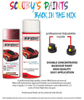 suzuki sx4 active pink zls car aerosol spray paint with lacquer 2008 2008