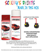 suzuki jimny antares red h1 car aerosol spray paint with lacquer 1995 2002