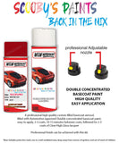 suzuki vitara bright red 5 zcf car aerosol spray paint with lacquer 2005 2016