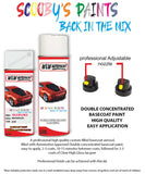 suzuki grand vitara bright white z9f car aerosol spray paint with lacquer 2000 2009