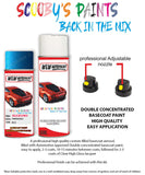 suzuki grand vitara cyprus blue z2j car aerosol spray paint with lacquer 1998 2006