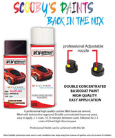 suzuki sx4 dark purple zfj car aerosol spray paint with lacquer 2006 2008