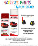 suzuki sx4 fervent red znb car aerosol spray paint with lacquer 2009 2017