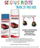 suzuki carry horizon blue zb3 car aerosol spray paint with lacquer 2000 2000