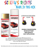 suzuki sx4 luxury gold zlt car aerosol spray paint with lacquer 2008 2008