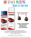 suzuki vitara medium blue y05 car aerosol spray paint with lacquer 1995 1999