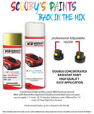 suzuki sx4 plasma yellow zue car aerosol spray paint with lacquer 2012 2015