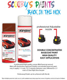 suzuki super carry red z26 car aerosol spray paint with lacquer 1995 2012