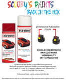 suzuki alto rouge red z2f car aerosol spray paint with lacquer 1998 2000