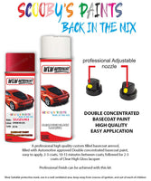 suzuki ignis supreme red zck car aerosol spray paint with lacquer 2005 2012