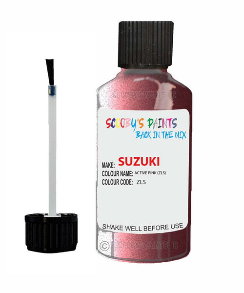 suzuki sx4 active pink code zls touch up paint 2008 2008 Scratch Stone Chip Repair 