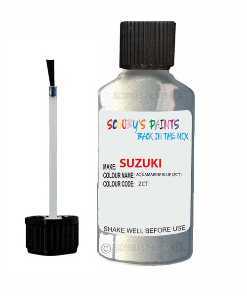 suzuki carry aquamarine blue code zct touch up paint 2005 2008 Scratch Stone Chip Repair 
