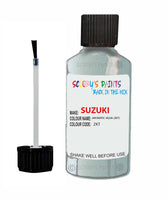 suzuki lapin aromatic aqua code zkt touch up paint 2009 2015 Scratch Stone Chip Repair 