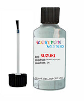 suzuki wagon r aromatic aqua code zkt touch up paint 2009 2015 Scratch Stone Chip Repair 