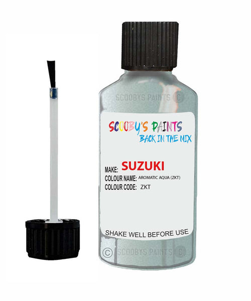 suzuki wagon r aromatic aqua code zkt touch up paint 2009 2015 Scratch Stone Chip Repair 