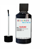 suzuki liana blueish black code z5j touch up paint 1999 2004 Scratch Stone Chip Repair 