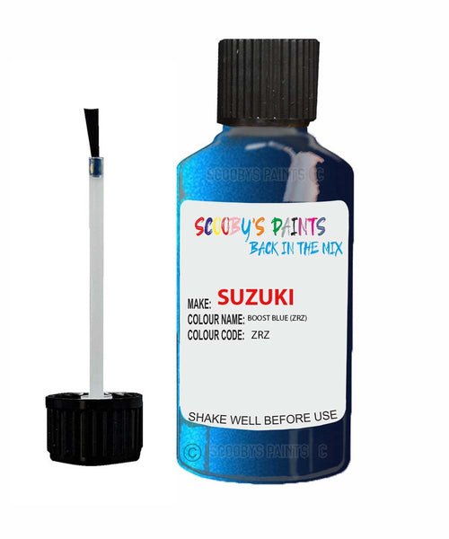 suzuki ignis boost blue code zrz touch up paint 2010 2017 Scratch Stone Chip Repair 