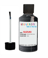 suzuki lapin canvastop grey code zu5 touch up paint 2003 2003 Scratch Stone Chip Repair 