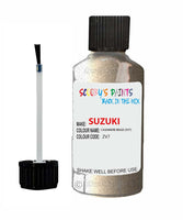 suzuki xl7 cashmere beige code zv7 touch up paint 2007 2008 Scratch Stone Chip Repair 