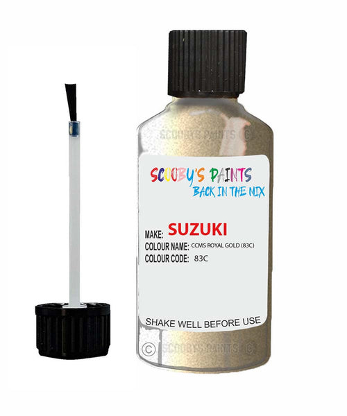 suzuki alto ccms royal gold code 83c touch up paint 2009 2009 Scratch Stone Chip Repair 