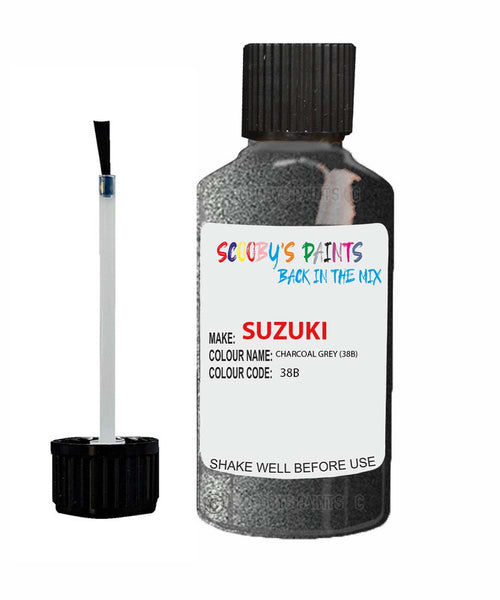 suzuki every charcoal grey code 38b touch up paint 1990 1996 Scratch Stone Chip Repair 