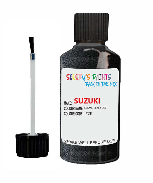 suzuki sx4 cosmic black code zce touch up paint 2005 2017 Scratch Stone Chip Repair 